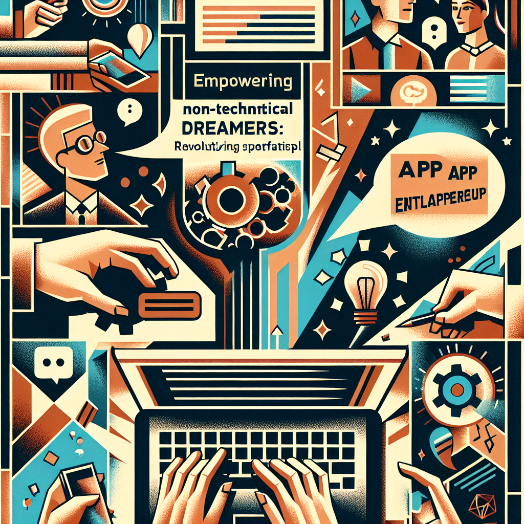 “Empowering Non-Technical Dreamers: Revolutionizing App Development and Entrepreneurship”