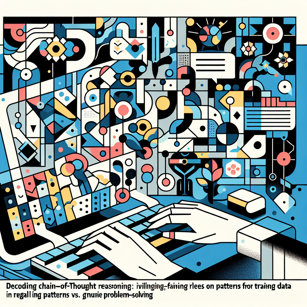 Decoding Chain-of-Thought Reasoning: Unveiling Patterns vs. Problem Solving